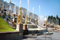 Grand Cascade Fountains at Peterhof Palace